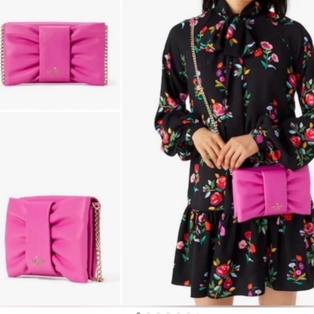 NWT Kate Spade “Millie Bow” Crossbody Bag